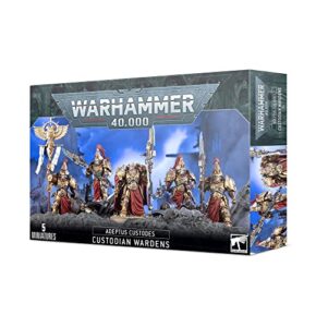 games workshop warhammer 40k - adeptus custodes custodian wardens