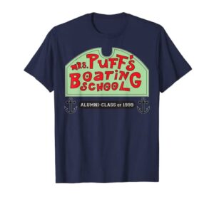 spongebob squarepants mrs puffs boating school t-shirt