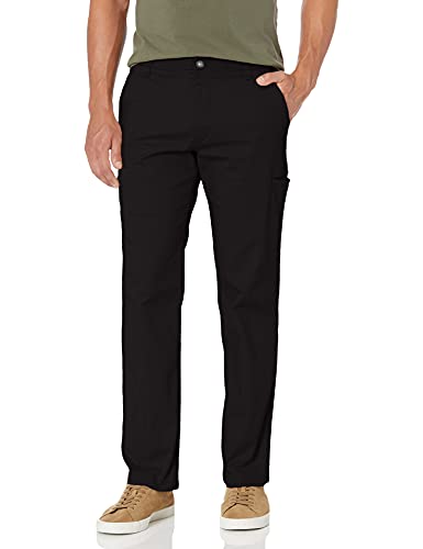 Lee Men's Extreme Motion Canvas Cargo Pant Black 36W x 30L