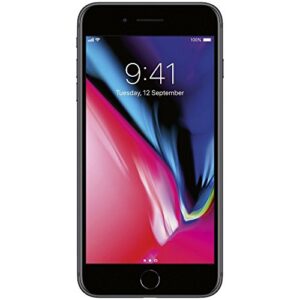 apple iphone 8 plus 64gb (at&t) space gray (renewed)