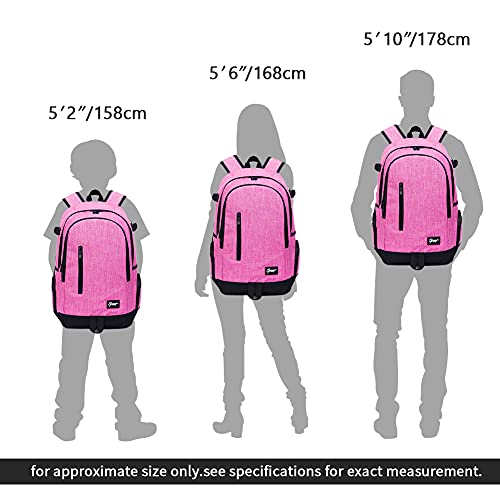 rickyh style School Backpack Travel Bag for Men & Women Lightweight College Back Pack with Laptop Compartmen
