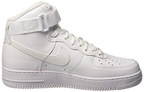 Nike Men's Air Force 1 High '07 White/White Basketball Shoe 10 Men US