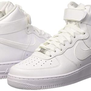 Nike Men's Air Force 1 High '07 White/White Basketball Shoe 10 Men US