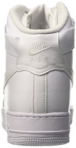 Nike Men's Air Force 1 High '07 White/White Basketball Shoe 10 Men US