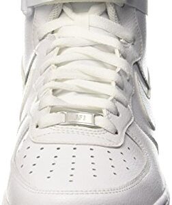 Nike Men's Air Force 1 High '07 White/White Basketball Shoe 10 Men US