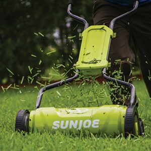 Sun Joe MJ1800M 18 inch 5 Height Positions Quad-Wheel Manual Mower