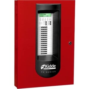 kidde fx-10r alarm control panel,red,16-1/4" w,steel
