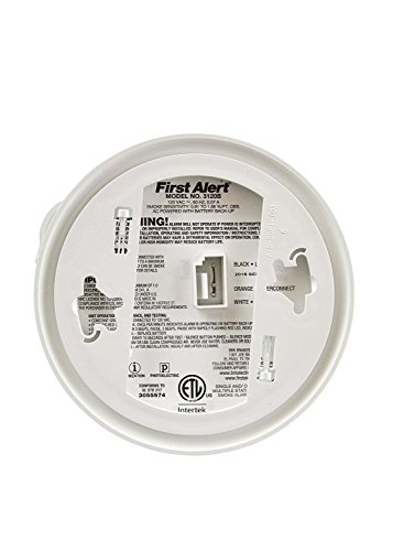 FIRST ALERT BRK 3120B-3 Hardwired Smoke Detector with Photoelectric and Ionization with Battery Backup, 3-Pack