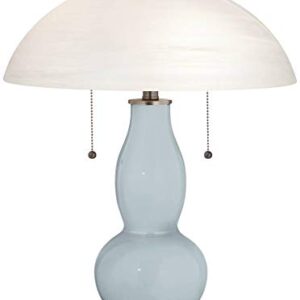 Color + Plus Take Five Gourd-Shaped Table Lamp with Alabaster Shade