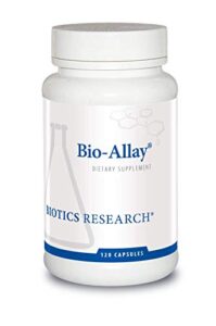 biotics research bio allay supports overall physiological balance, joint flexion and comfort, cartilage and joint support, white willow, devil’s claw, boswelia 120 caps