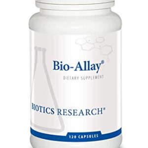 BIOTICS Research Bio Allay Supports Overall Physiological Balance, Joint Flexion and Comfort, Cartilage and Joint Support, White Willow, Devil’s Claw, Boswelia 120 Caps