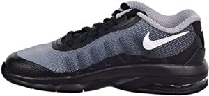 nike air max invigor print (ps) little kids sneakers black/white/wolf grey ah5259-001 (11 m us)