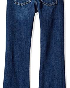 Amazon Essentials Girls' Slim Boot-Cut Stretch Jeans, Medium Wash, 14