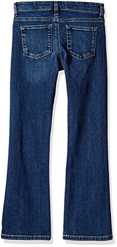 Amazon Essentials Girls' Slim Boot-Cut Stretch Jeans, Medium Wash, 14