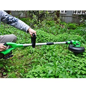 Werktough 20V Cordless Grass Trimmer with 2.0A Battery and Fast Charger G001