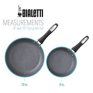 Bialetti Impact Cookware, 2-Pack Fry Set, Gray
