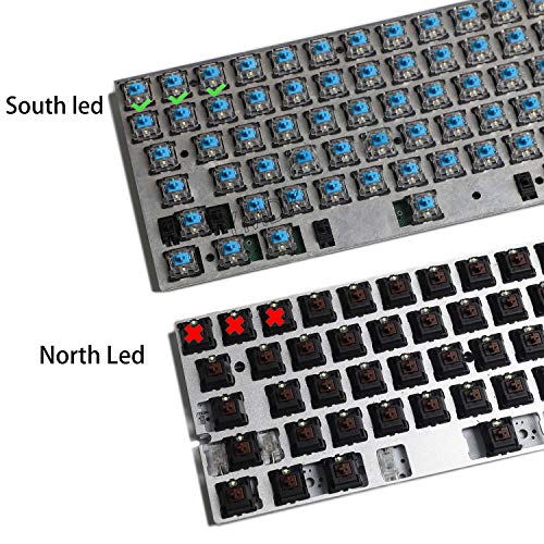 Black OEM Profile PBT Double Shot 104 Side-lit Shine Through Translucent Backlit keycaps for MX Mechanical Keyboard Filco (Black)(Only Keycap)