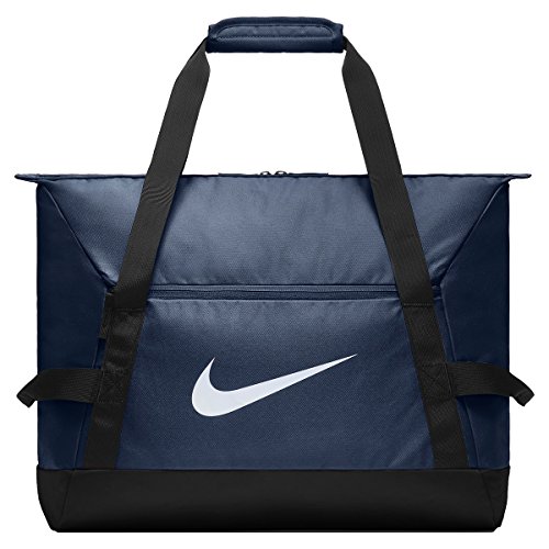 Nike Unisex's Academy Team M Duff Sportsbag, Blue (Midnight Navy/Negro/Blanco), One Size