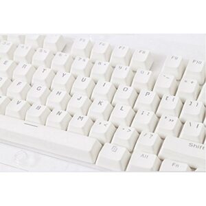 Seiorca 104 PBT Keycaps Double-Shot Backlit Keycap Set for Mechanical Keyboard with Key Puller (White)