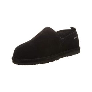 bearpaw men's maddox slipper, black ii, 11 m us