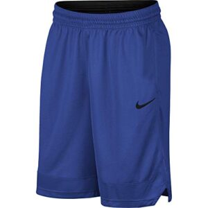 nike dri-fit icon, men's basketball shorts, athletic shorts with side pockets, game royal/game royal/black, s
