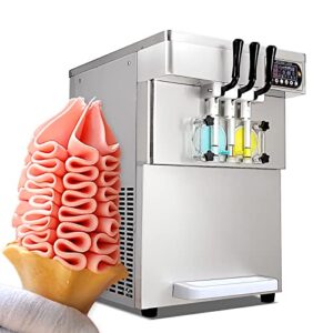 kolice etl commercial 3 flavors soft ice cream machine,gelato yogurt ice cream machine-2+1 mixed flavors ,upper tanks refrigerated,countertop,auto counting,auto washing