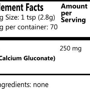 Daily's Calcium Gluconate™ Powder