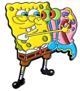 spongebob & gary - spongebob squarepants - 1.50" official collectible pin