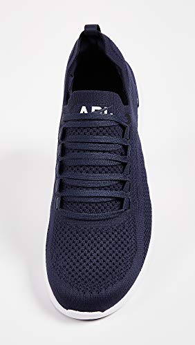 APL: Athletic Propulsion Labs Men's Techloom Breeze Running Sneakers, Midnight/White, 11 Medium US