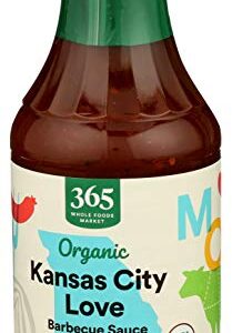 365 by Whole Foods Market, BBQ Sauce Kansas City Organic, 18 Ounce