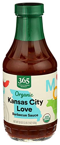 365 by Whole Foods Market, BBQ Sauce Kansas City Organic, 18 Ounce