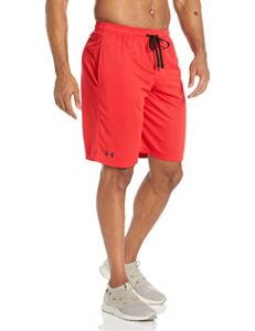 under armour men ua tech mesh, men's gym shorts with complete ventilation, versatile sports shorts for training, running and working out medium