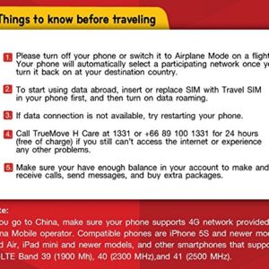 Travel Asia SIM (Silver) 6 GB Non-stop internet for 10 days; Australia, South Korea, Myanmar, Malaysia, Singapore, Japan, China, Taiwan, HK and etc