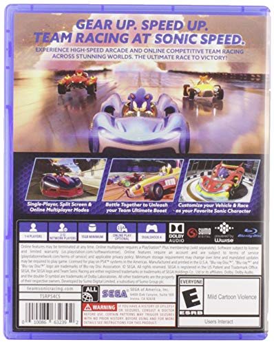 Team Sonic Racing - PlayStation 4