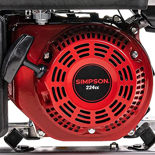 SIMPSON Cleaning SPG3645 Portable Gas Generator and Power Station for Camping, RV, Home Use, Construction, and More, 3600 Running Watts 4500 Starting Watts