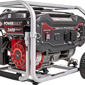 SIMPSON Cleaning SPG3645 Portable Gas Generator and Power Station for Camping, RV, Home Use, Construction, and More, 3600 Running Watts 4500 Starting Watts