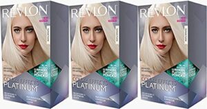 revlon colorsilk color effects highlights, platinum, 3 count