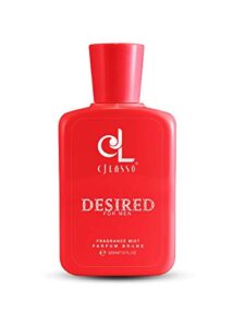 cj lasso desired for men fragrance mist 7.6 oz