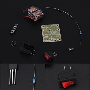 2 Sets High Voltage Generator,15KV High Voltage Generator Inverter Arc Igniter Coil Module Disassembled Parts