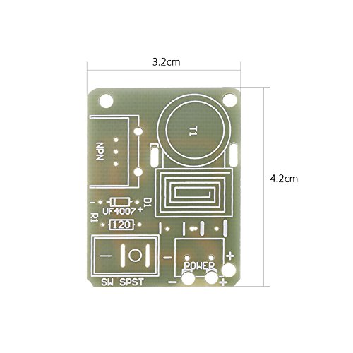 2 Sets High Voltage Generator,15KV High Voltage Generator Inverter Arc Igniter Coil Module Disassembled Parts