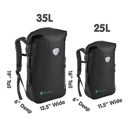 Skog Å Kust BackSåk Waterproof Backpack | 25L Black