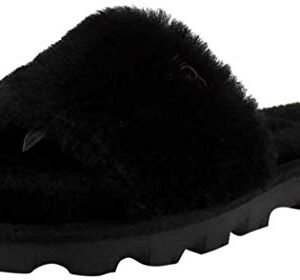 UGG Women's Cozette Slipper, Black, 7