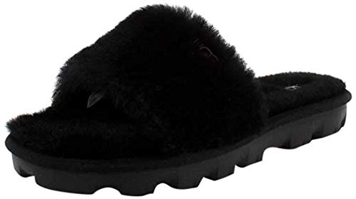 UGG Women's Cozette Slipper, Black, 7