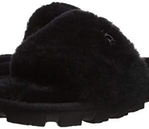 UGG Women's Cozette Slipper, Black, 7