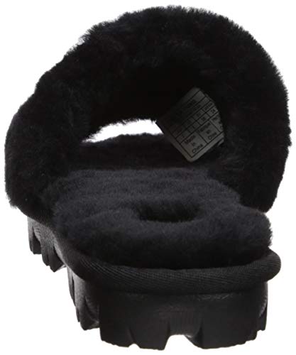 UGG Women's Cozette Slipper, Black, 7