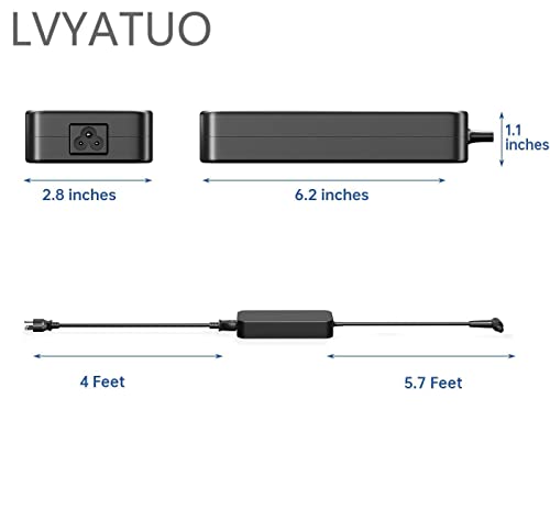 Laptop Charger Fit for Asus ADP-180MB F Charger Asus Rog G75VW G75VX GL502VT FX502VM FX702VM G751JM G750JW G750JM G750JS G752VL G-Series Gaming Laptop AC Adapter