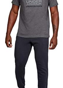 Under Armour mens Global Foundation Short-sleeve T-shirt , Charcoal Medium Heather (019)/Black , XX-Large