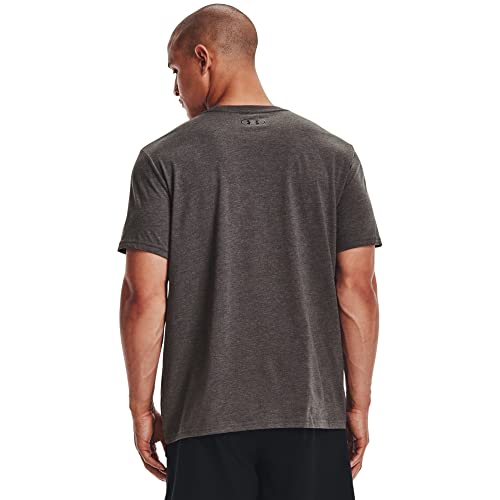 Under Armour mens Global Foundation Short-sleeve T-shirt , Charcoal Medium Heather (019)/Black , XX-Large