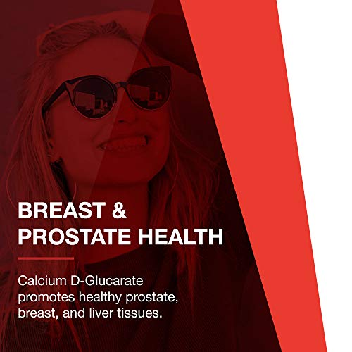 Protocol For Life Balance - Calcium D Glucarate 500mg - Supports Detoxification, Promotes Liver Detox, Breast, Colon and Prostate Health - 90 Vegetable Capsules
