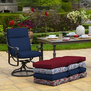 Arden Selections Outdoor Chair Cushion 20 x 21, Sapphire Blue Leala